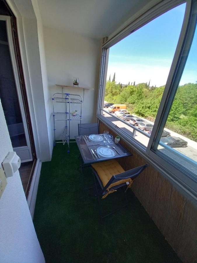 Studio Balcon Proche Hypercentre De Narbonne Bagian luar foto